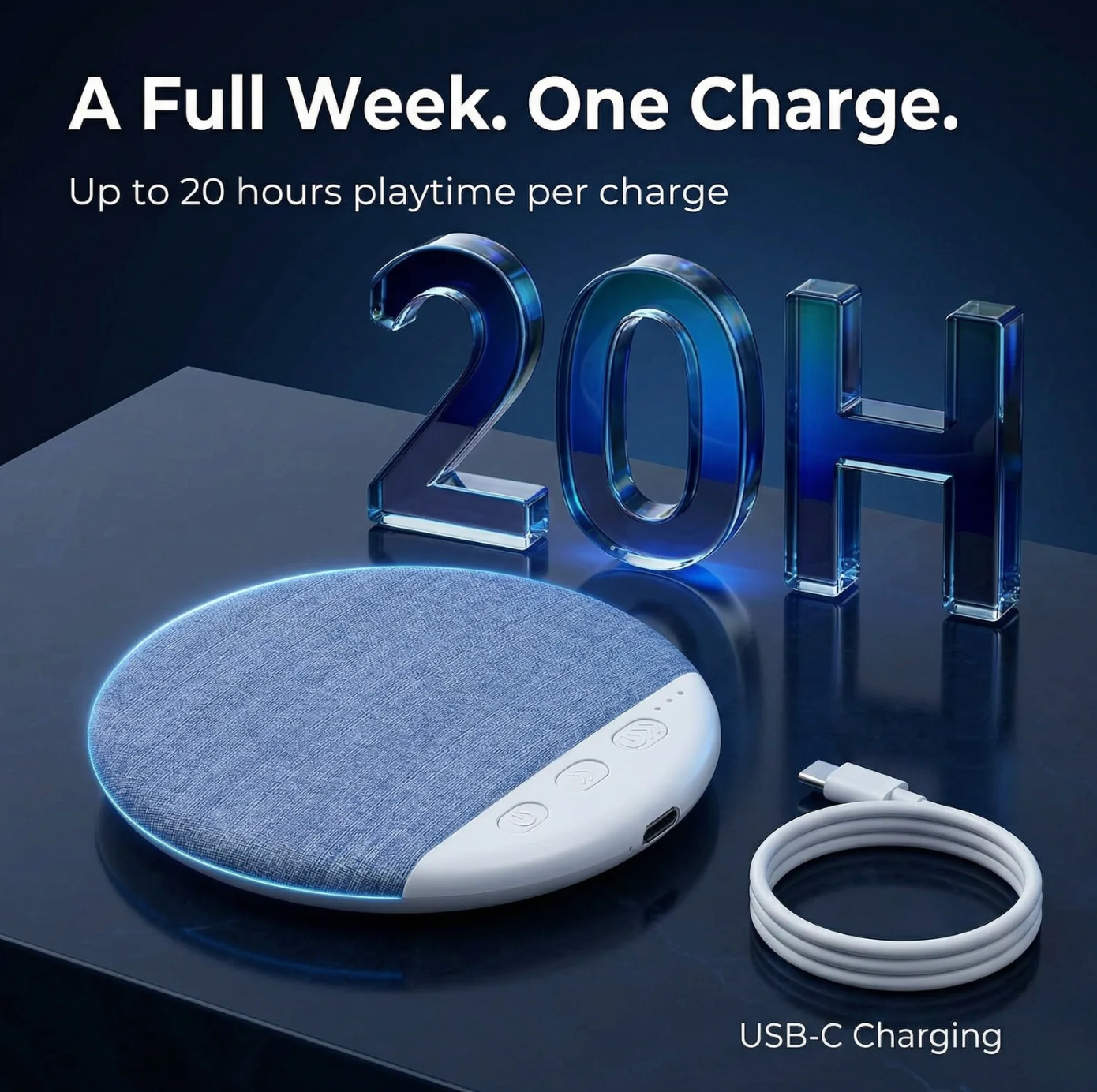 HappyCart™ Under-Pillow Bluetooth Speaker