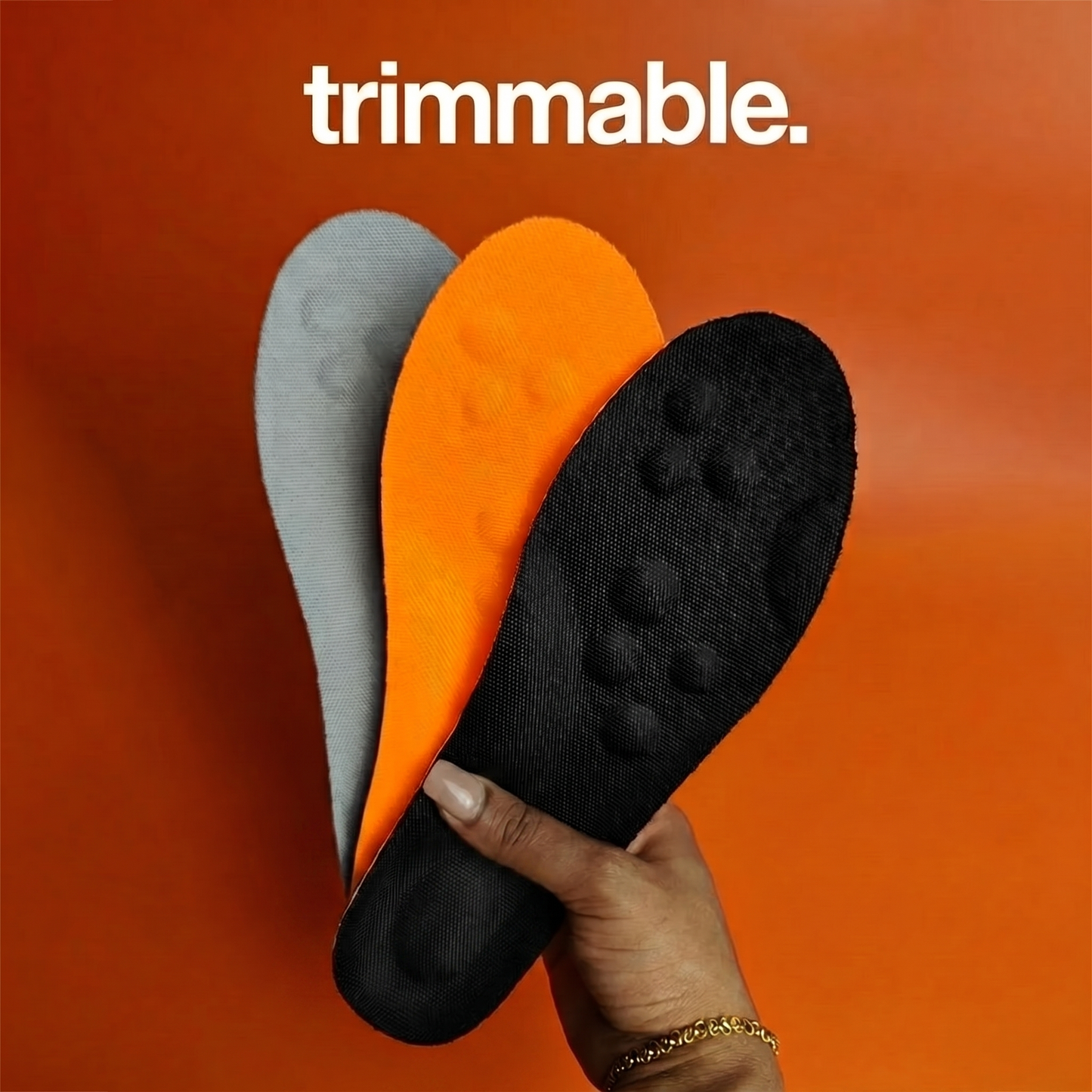 StepEase™ Pro Massage Insoles |  Instant Foot Pain Relief |  Trim-to-Fit | All Day Comfort