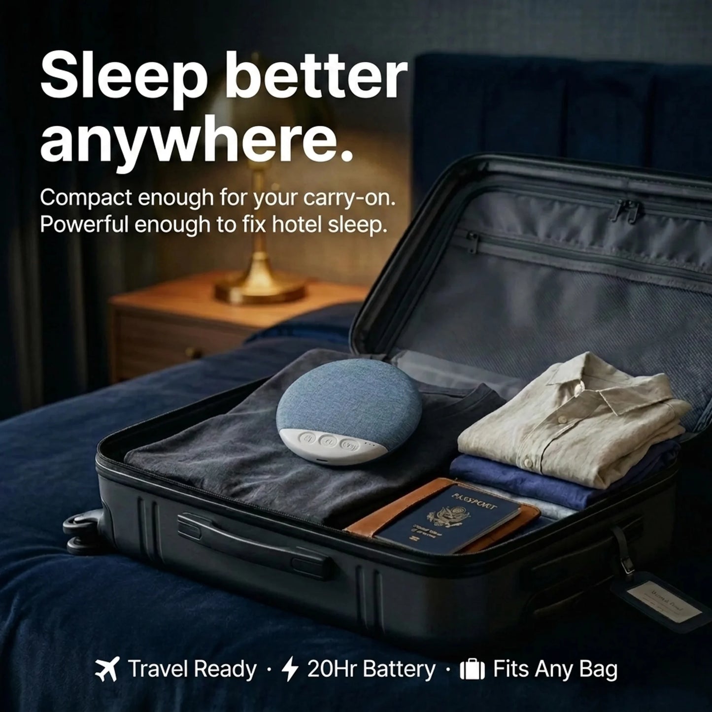 HappyCart™ Under-Pillow Bluetooth Speaker