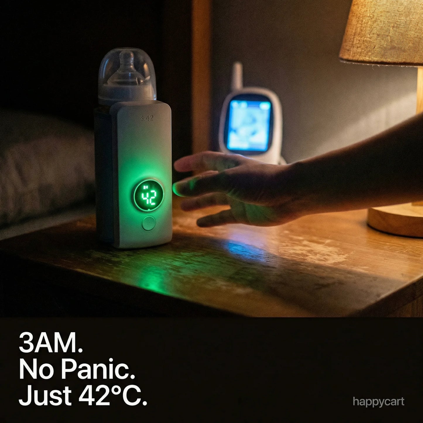 Happycart™ Portable USB Baby Bottle Warmer