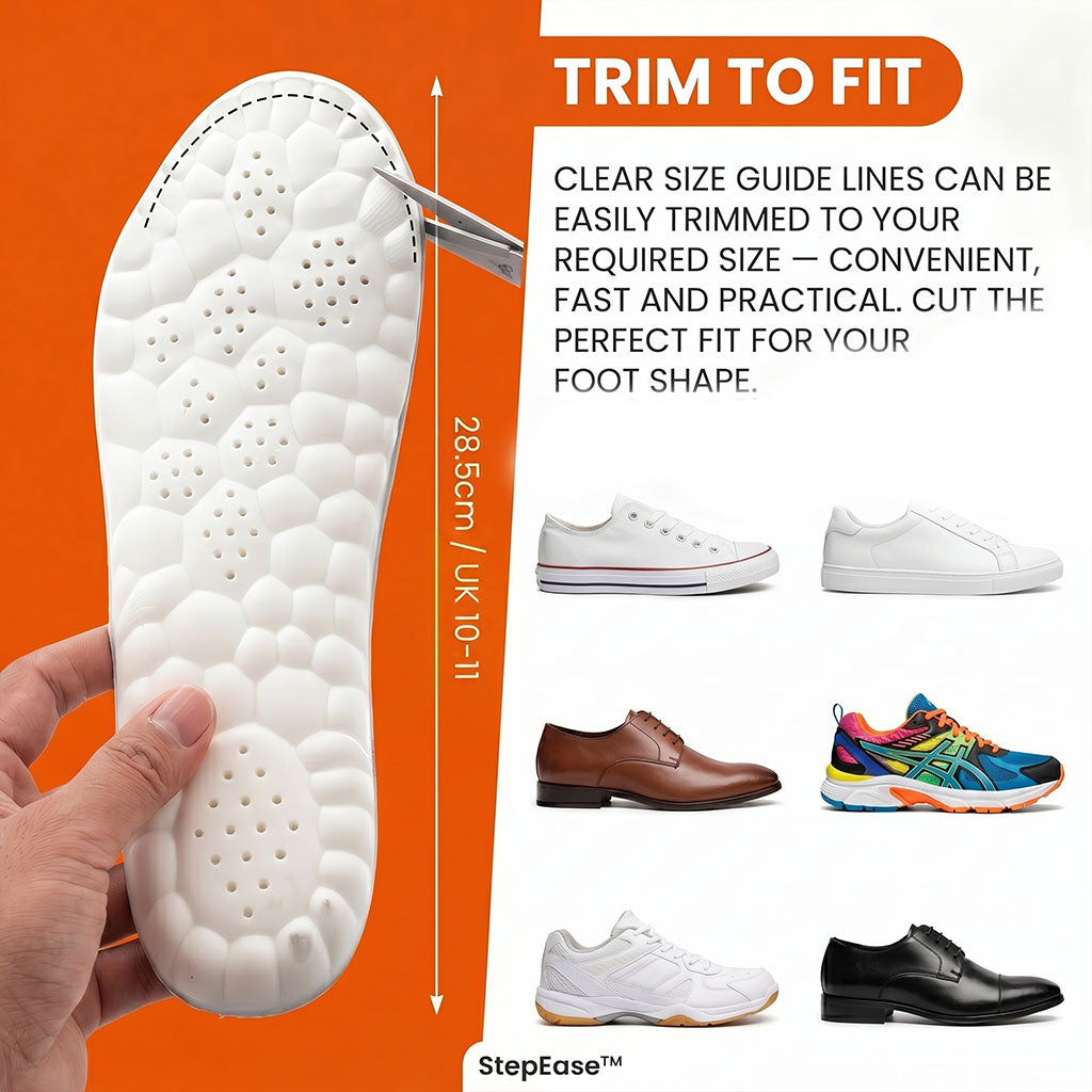 StepEase™ Pro Massage Insoles | Pain Relief |
